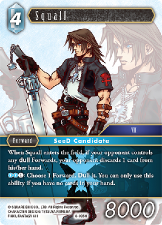 Squall - 8-035H - Opus VIII - Card Cavern