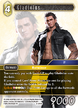 Gladiolus - 8-074H - Opus VIII - Card Cavern