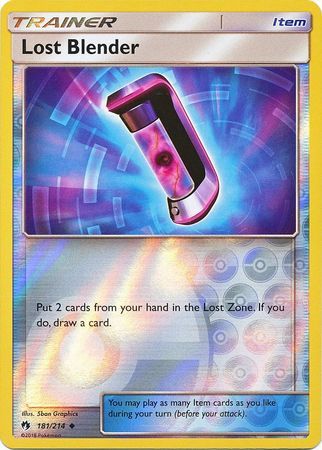 Lost Blender - 181/214 - Lost Thunder - Reverse Holo - Card Cavern