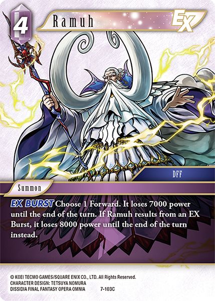 Ramuh - 7-103C - Opus VII - Card Cavern