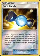 Rare Candy - 129/149 - Sun and Moon Base - Reverse Holo - Card Cavern