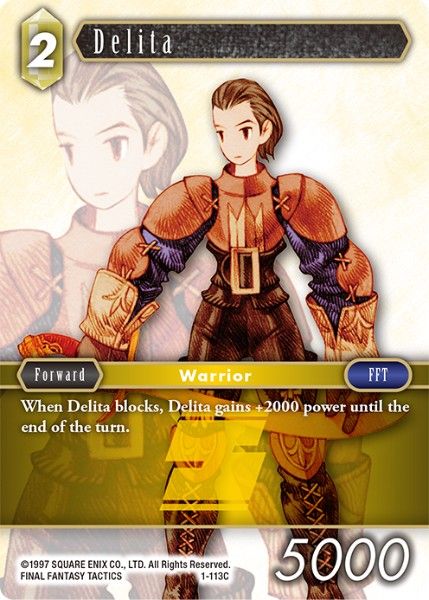 Delita - 1-113C - Opus I - Card Cavern