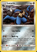 Lucario - 126/214 - Unbroken Bonds - Holo - Card Cavern