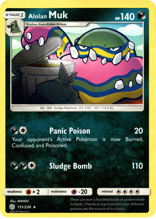 Alolan Muk - 131/236 - Cosmic Eclipse - Card Cavern