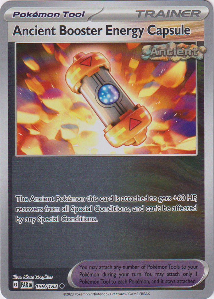 Ancient Booster Energy Capsule - 159/182 - Paradox Rift - Reverse Holo - Card Cavern