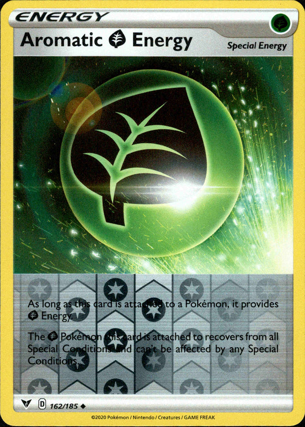 Aromatic Grass Energy - 162/185 - Vivid Voltage - Reverse Holo - Card Cavern