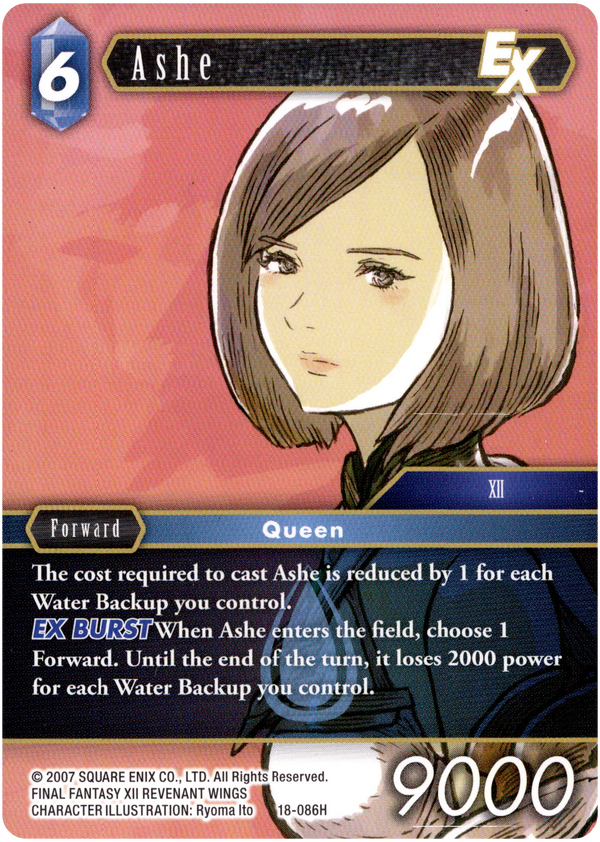 Ashe EX - 18-086H - Resurgence of Power - Card Cavern