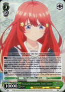 Awkward Atmosphere, Itsuki Nakano - 5HY/W83-E037S - The Quintessential Quintuplets - Card Cavern