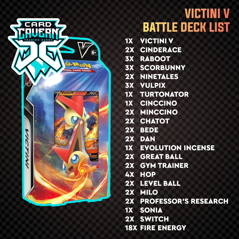 NEW Pokemon TCG: Victini V Battle Deck Box on eBid United States