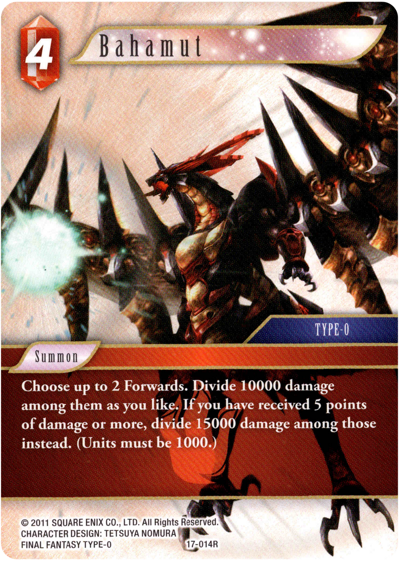 Bahamut - 17-014R - Rebellion's Call - Card Cavern