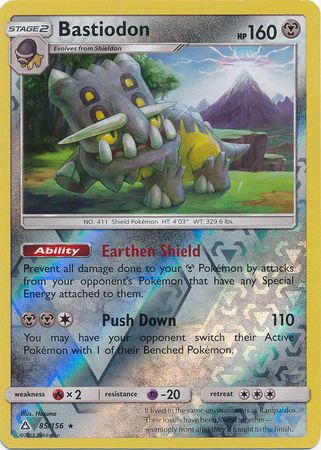 Bastiodon - 85/156 - Ultra Prism - Reverse Holo - Card Cavern