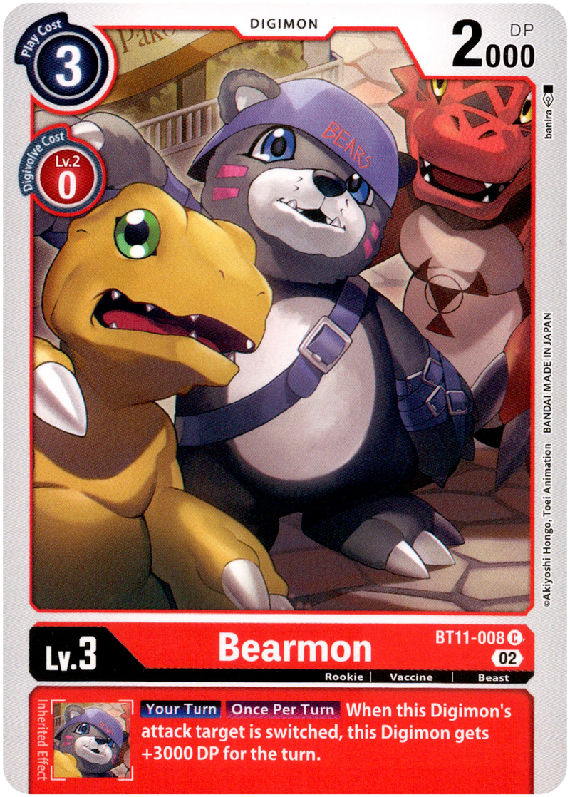 Bearmon - BT11-008 C - Dimensional Phase - Card Cavern