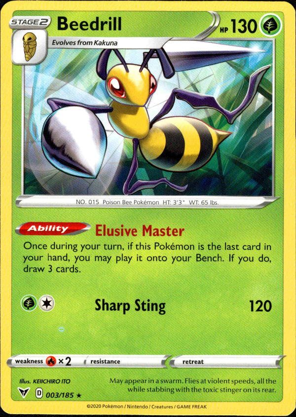 Beedrill - 003/185 - Vivid Voltage - Card Cavern