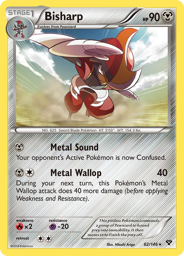 Bisharp - 82/146 - XY Base - Card Cavern