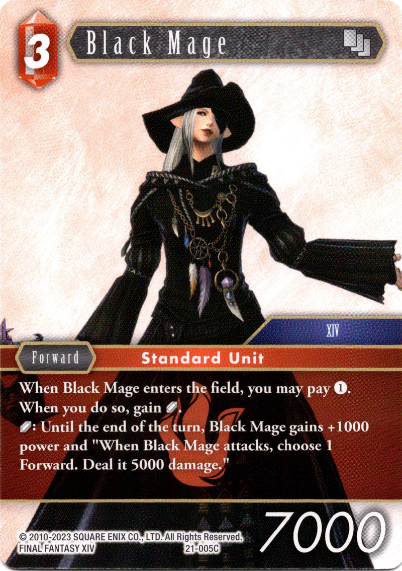 Black Mage - 21-005C - Beyond Destiny - Card Cavern