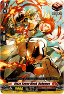 Blaze Sense Monk, Hakumee - D-BT06/066EN - Blazing Dragon Reborn - Card Cavern