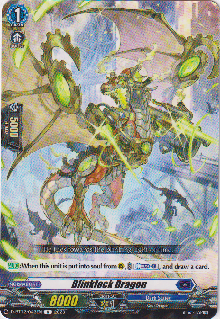 Blinklock Dragon - D-BT12/043EN - Evenfall Onslaught - Card Cavern