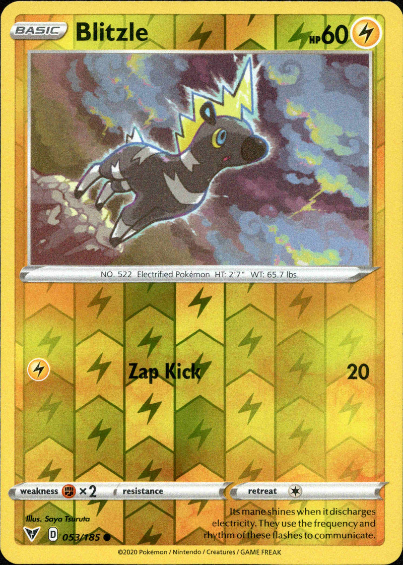 Blitzle - 053/185 - Vivid Voltage - Reverse Holo - Card Cavern