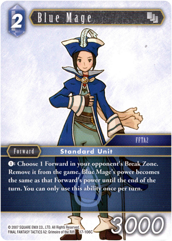 Blue Mage - 17-106C - Rebellion's Call - Card Cavern