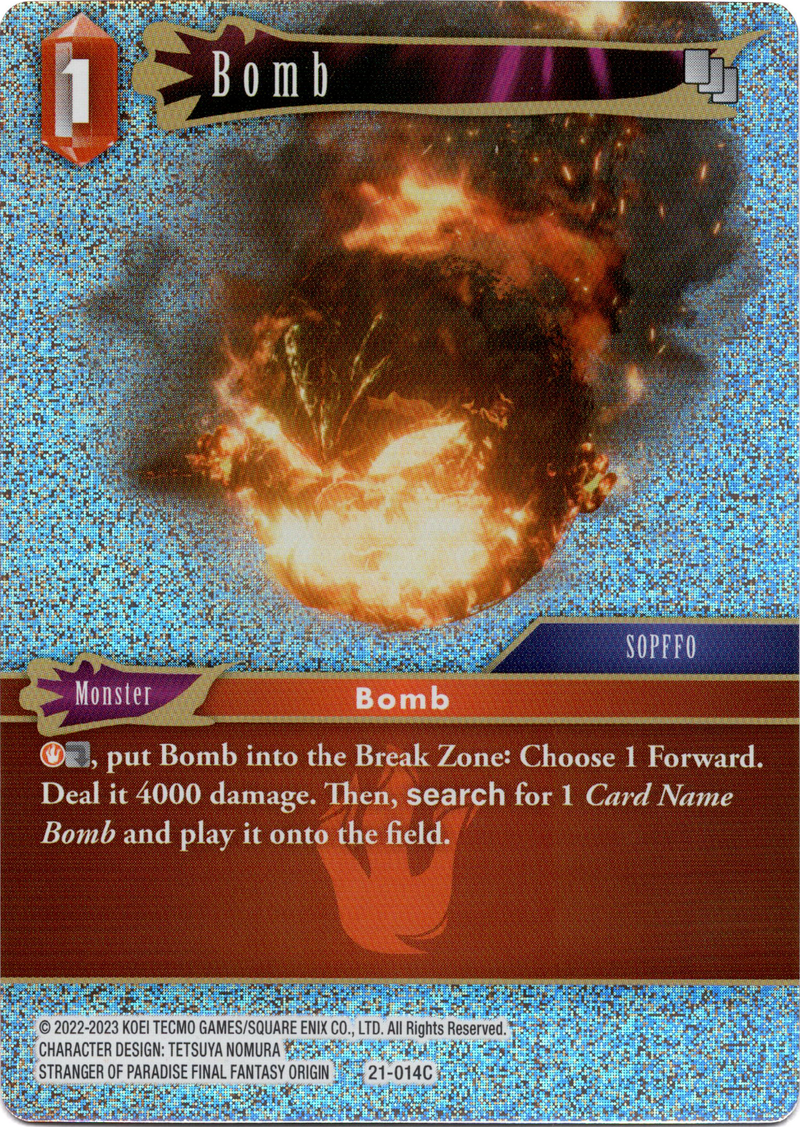 Bomb - 21-014C - Beyond Destiny - Foil - Card Cavern