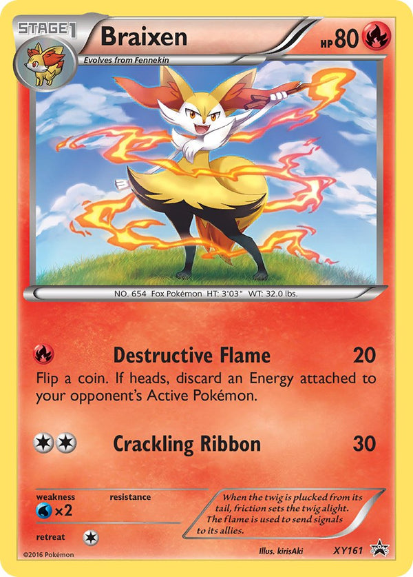 Braixen - XY161 - XY Promo - Card Cavern