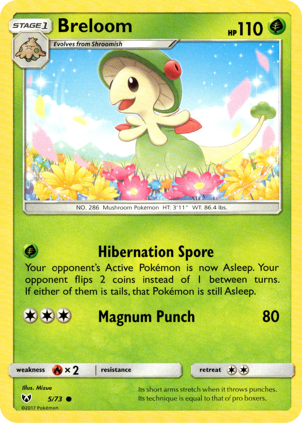 Breloom - 5/73 - Shining Legends - Card Cavern