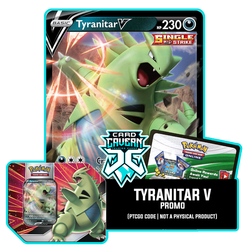 Pokémon TCG: V Strikers Tin (Tyranitar V)