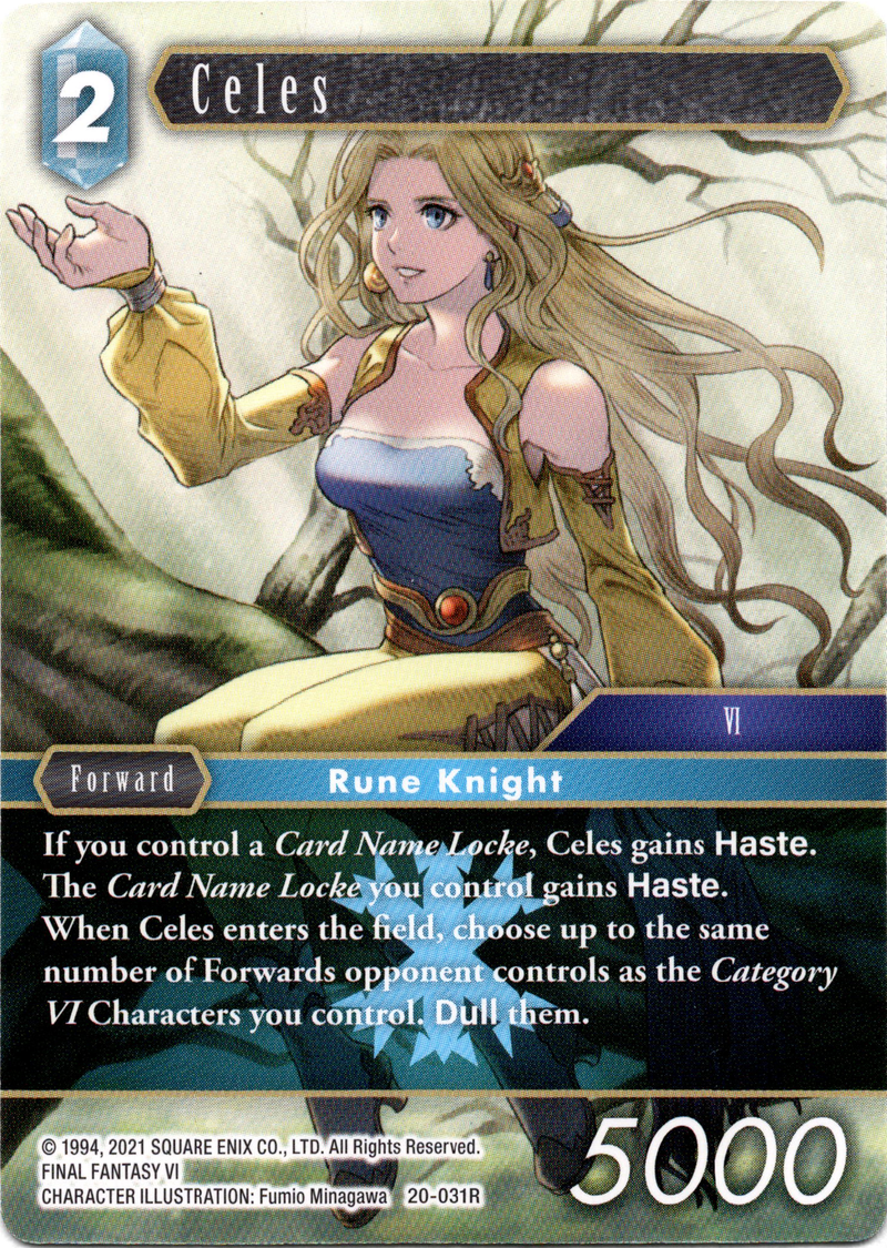 Celes - 20-031R - Dawn of Heroes - Card Cavern