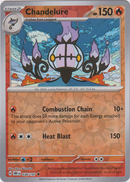 Chandelure - 038/197 - Obsidian Flames - Reverse Holo - Card Cavern