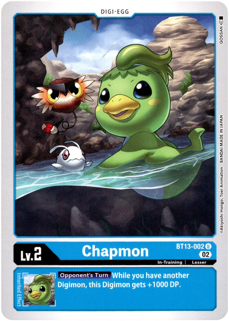 Chapmon - BT13-002 U - Versus Royal Knight - Card Cavern