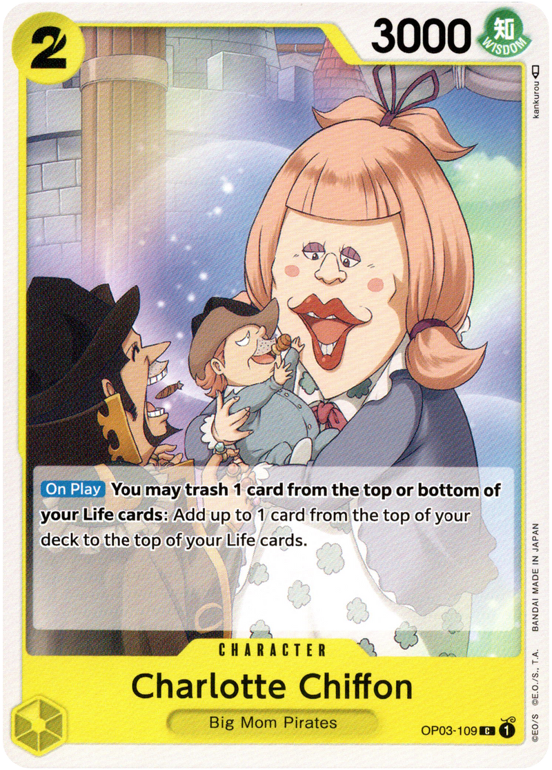 Charlotte Chiffon - OP03-109 C - Pillars of Strength - Card Cavern