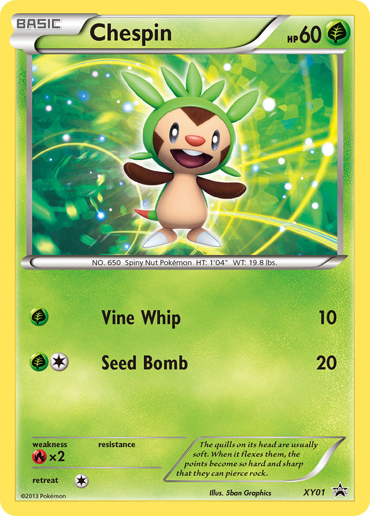 Chespin - XY01 - XY Promo - Card Cavern