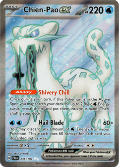 Chien-Pao ex - 236/193 - Paldea Evolved - Holo - Card Cavern