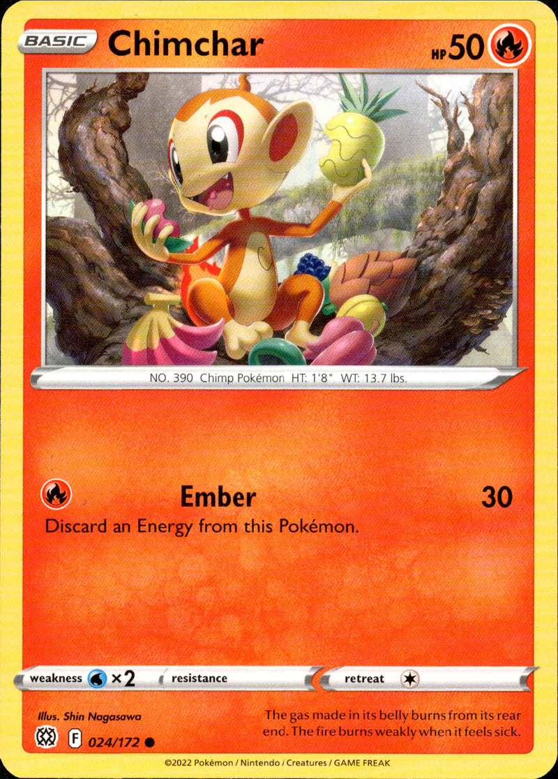 Chimchar - 024/172 - Brilliant Stars - Card Cavern