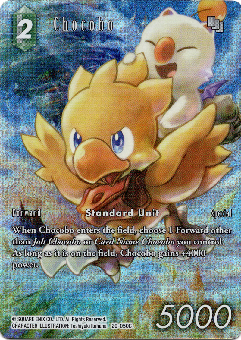 Chocobo Full Art - 20-050C - Dawn of Heroes - Foil - Card Cavern