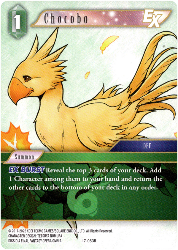 Chocobo EX - 17-053R - Rebellion's Call - Card Cavern