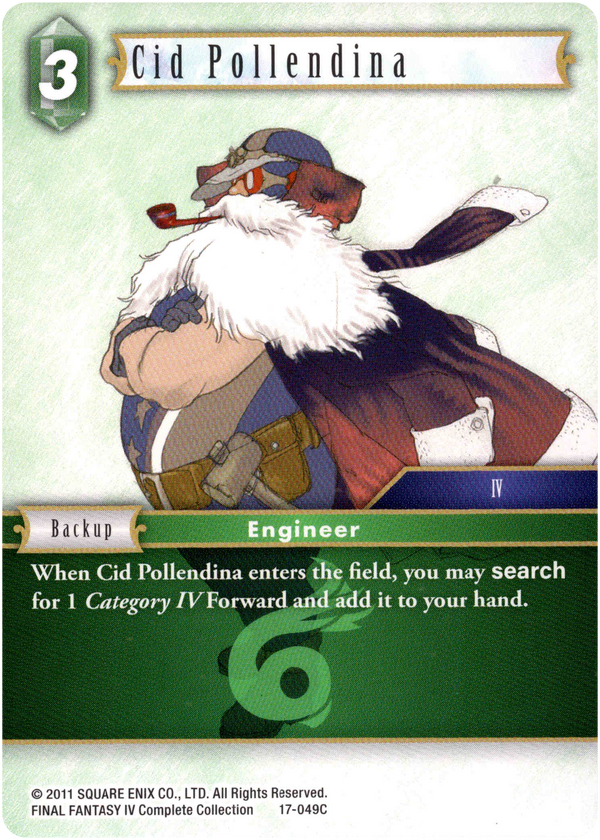 Cid Pollendina - 17-049C - Rebellion's Call - Card Cavern