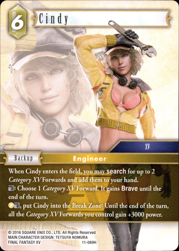 Cindy - 11-069H - Opus XI - Card Cavern