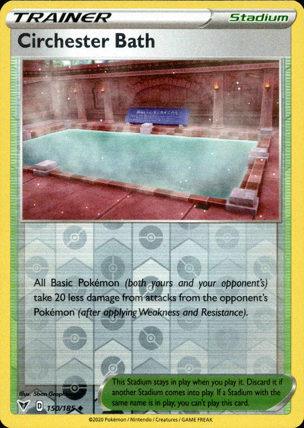 Circhester Bath - 150/185 - Vivid Voltage - Reverse Holo - Card Cavern