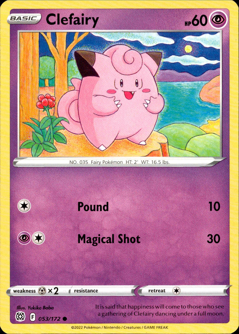 Clefairy - 053/172 - Brilliant Stars - Card Cavern