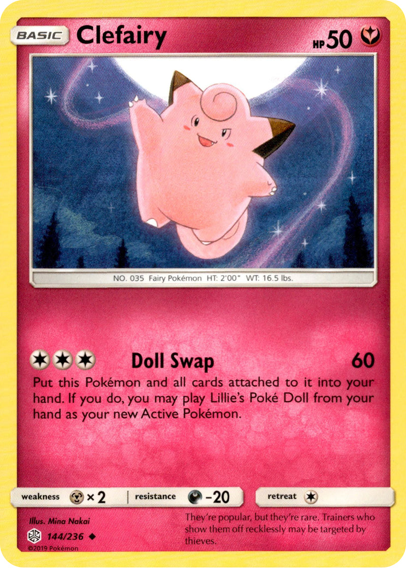 Clefairy - 144/236 - Cosmic Eclipse - Card Cavern