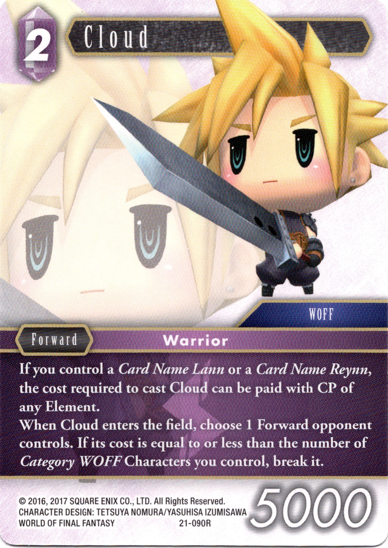 Cloud - 21-090R - Beyond Destiny - Card Cavern