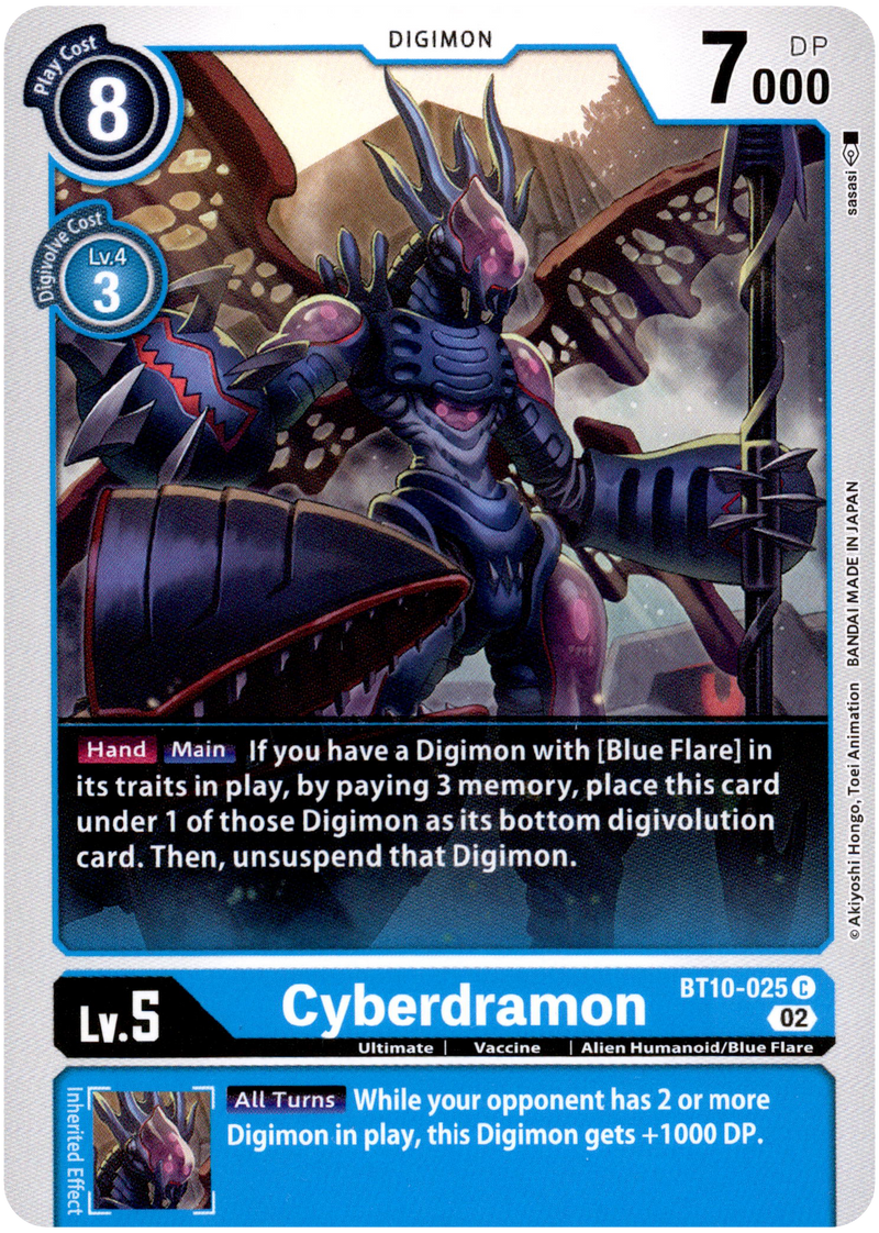 Cyberdramon - BT10-025 C - Xros Encounter - Card Cavern