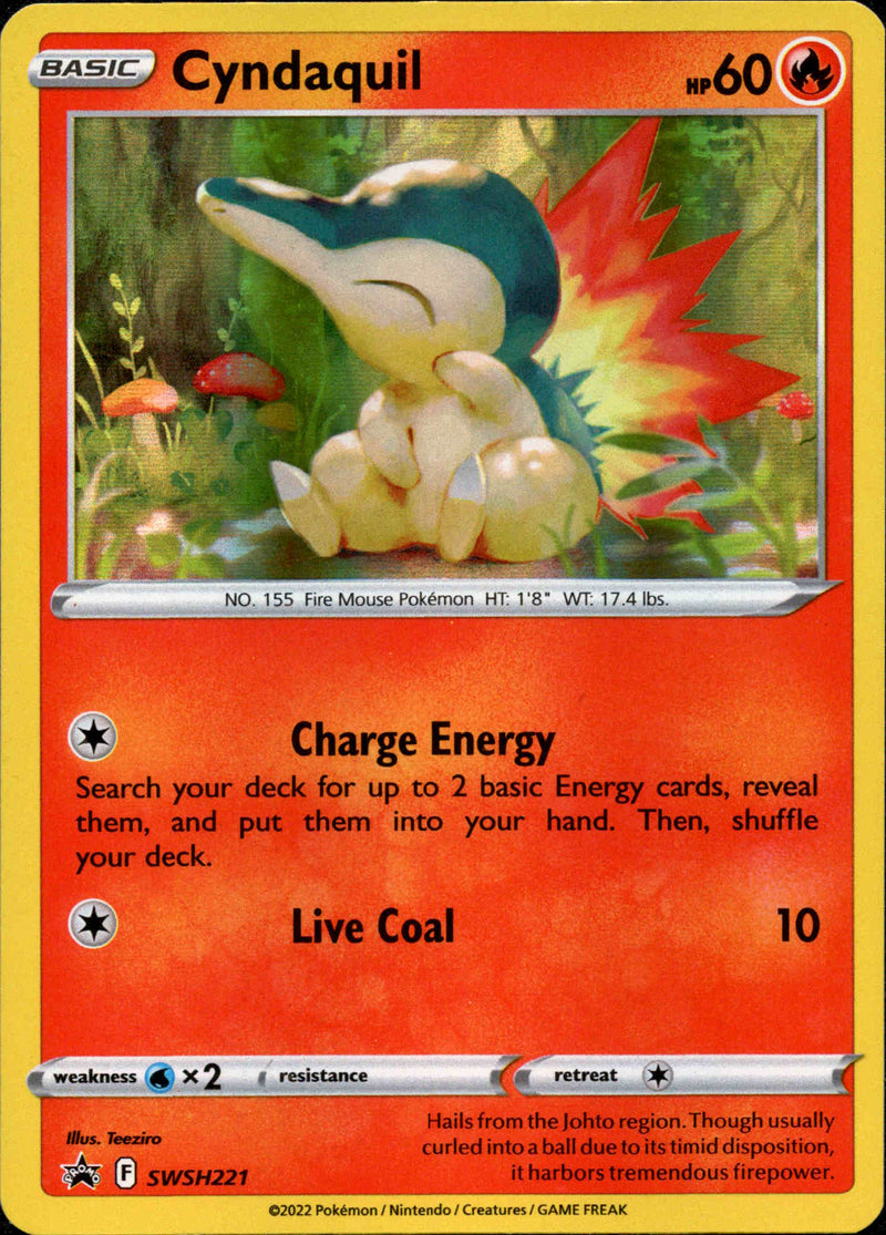 Cyndaquil - SWSH221 - Sword & Shield Promo - Card Cavern