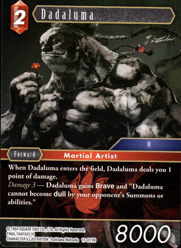 Dadaluma - 11-011R - Opus XI - Card Cavern