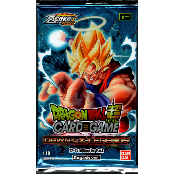 Dawn of the Z-Legends Booster Pack - Card Cavern