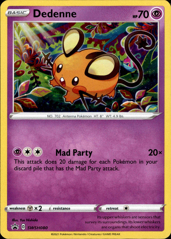 Dedenne - SWSH080 - Sword & Shield Promo - Card Cavern