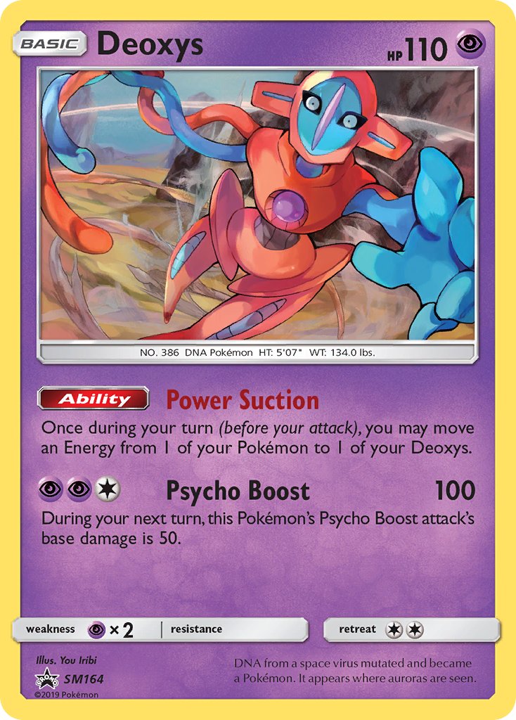 Deoxys - SM164 - Sun & Moon Promo - Card Cavern