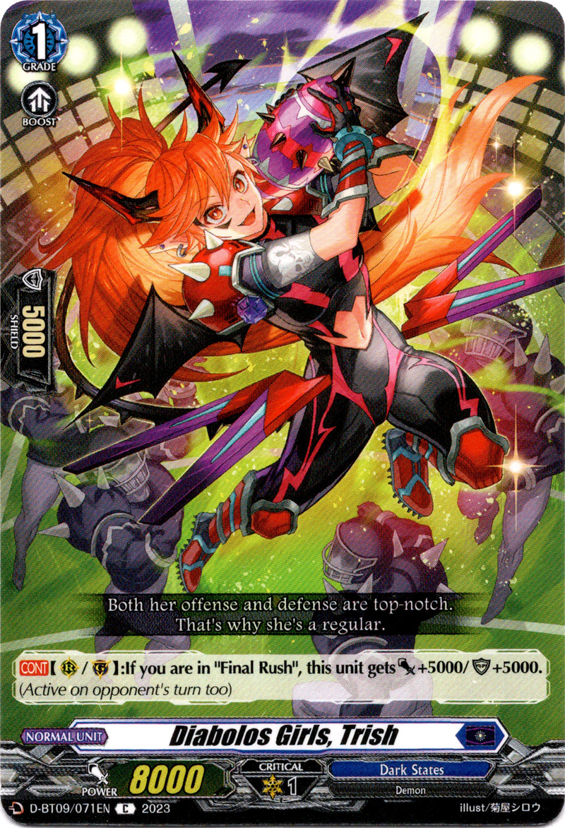 Diabolos Girls, Trish - D-BT09/071EN - Dragontree Invasion - Card Cavern