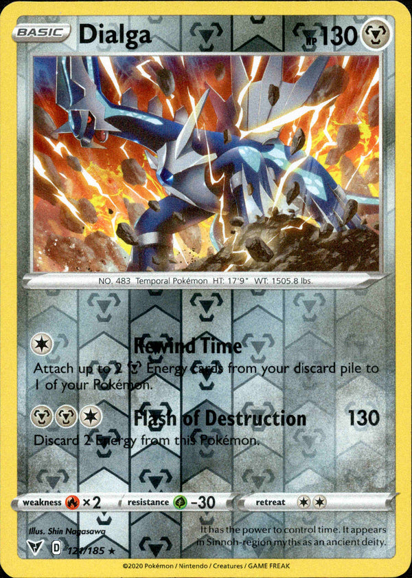 Dialga - 121/185 - Vivid Voltage - Reverse Holo - Card Cavern